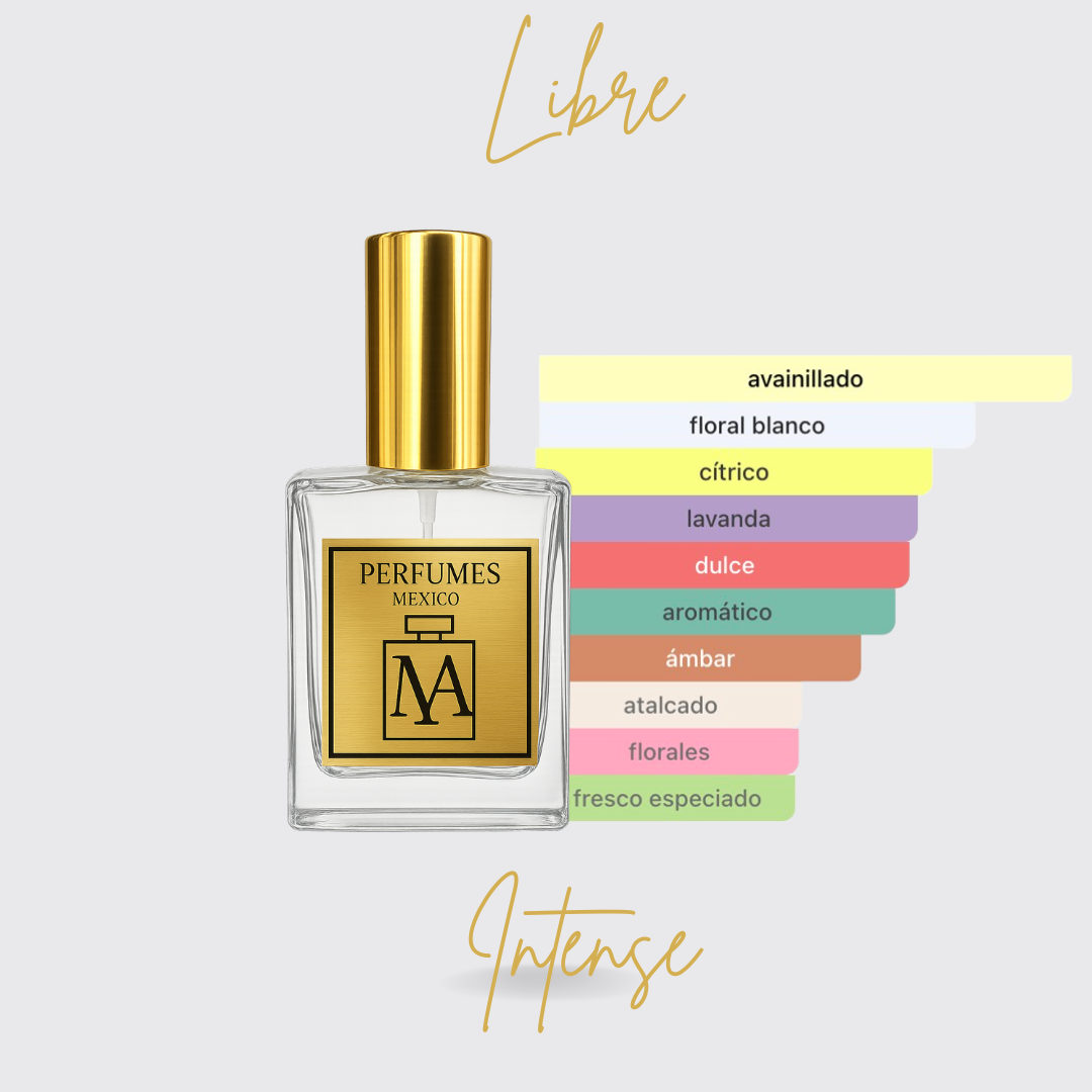 Perfume tendencia a Mujer Libre Intensa
